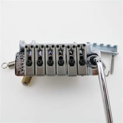 Wilkinson Wvs Iik Guita Tremolo Bridge With Matching Satin Saddles