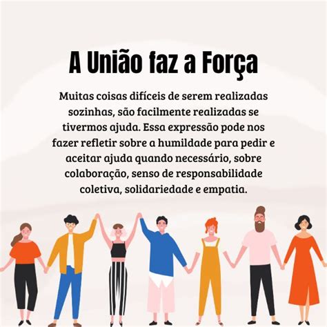 A União faz a Força O que Significa