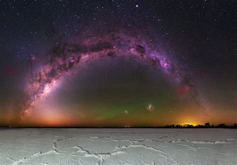 Milky Way Zodiacal Light At Cowcowing Lakes Western Aus Flickr