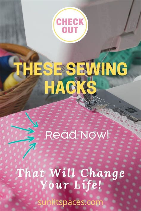 Simple Sewing Hacks That Will Change Your Life