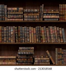 Old Books Seamless Texture Stock Illustration