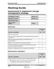 BSBINN601 Marking Guide 3 Docx Facilitator Guide Marking Guide