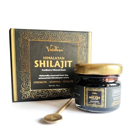 Vaidban Himalayan Shilajit Resin - 78% Fulvic Acid