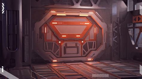 Sci Fi Door Design Finished Projects Blender Artists Community