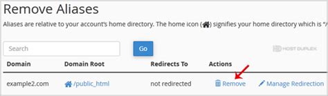 How To Remove Parked Domain Name In Cpanel Host Duplex Knowledgebase