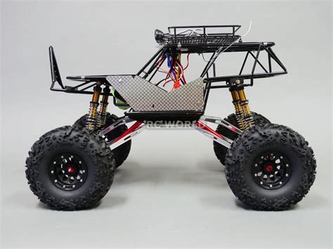 Axial Wraith Rr10 Bomber All Metal Frame Body Roll Cage W Metal Sheets Black Rc World