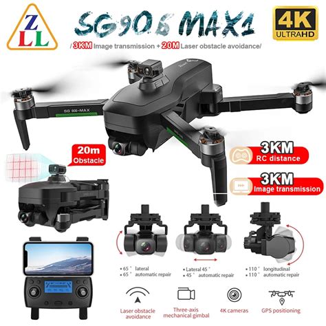 Zll Sg Max Sg Pro G Gps Drone K Hd C Mera Laser Obst Culo