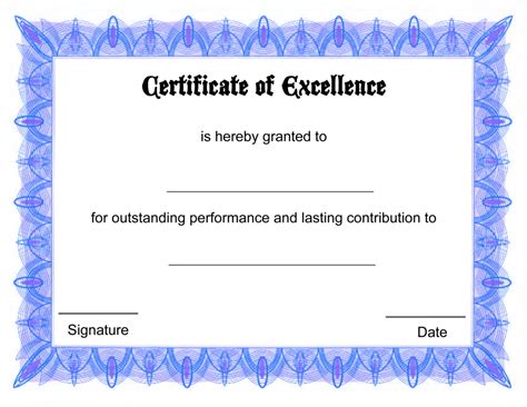 Certificate Templates Online – certificates templates free