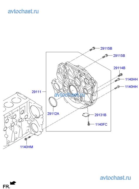Двигатель на hyundai HD120 04 (2011-). Каталог оригинальных ...