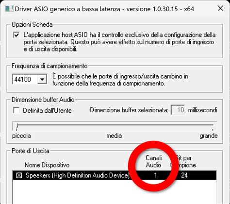 Driver Asio Generico A Bassa Latenza L Uscita è Mono Audio O Solo A Sinistra Steinberg Support