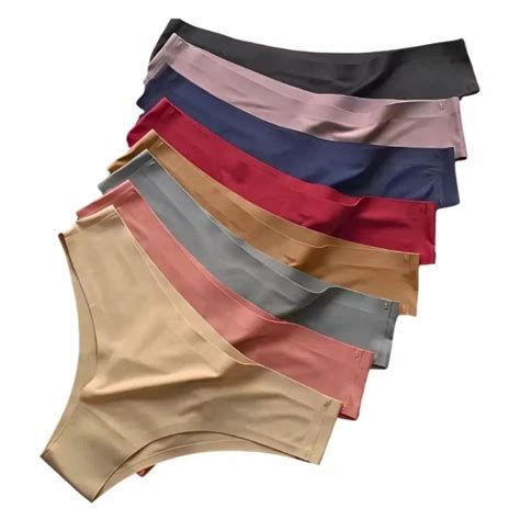 KIT 10 Calcinhas Corte a Laser Cós Sem Costura Conforto Lingerie Shopee Brasil