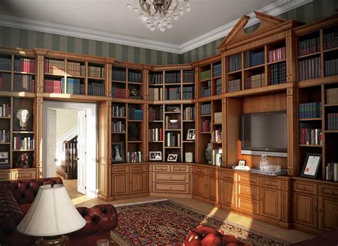 Fitted Home Libraries Bespoke Bookcases Rolling Ladders Strachan