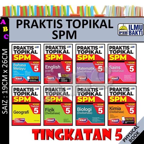 Praktis Topikal Spm Tingkatan Kssm Buku Latihan Topikal