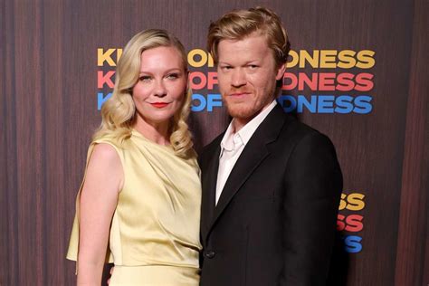 Jesse Plemons Shows Off Weight Loss While Joined By Wife Kirsten Dunst At “kinds Of Kindness