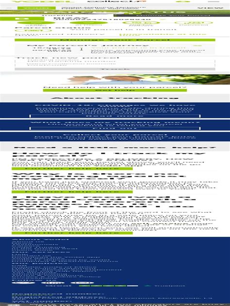 UK Parcel Tracking Delivery Tracking Yodel PDF | PDF | Computing