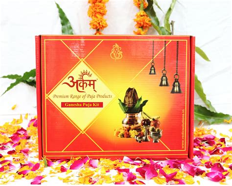 Buy Parashara Arkam Ganesh Puja Samagri Kit For Ganesh Pujan Chaturthi