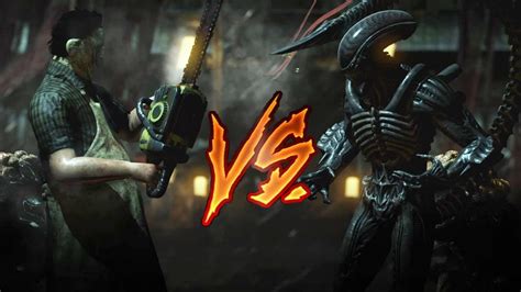 Mortal Kombat X Leatherface Vs Alien VERY HARD YouTube