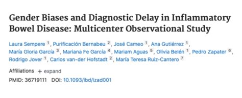 Un Estudio Comprueba El Retraso Diagn Stico En La Eii En Mujeres Eii