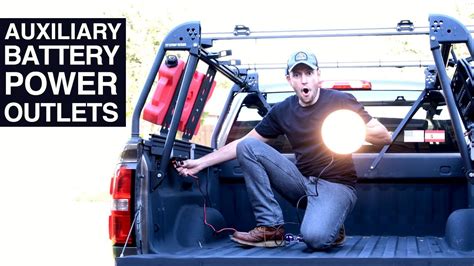 Installing Auxiliary Battery And Power Outlets On 2014 Gmc Sierra Chevrolet Silverado Youtube