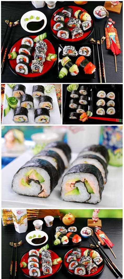 Download Sushi with ginger and soy sauce stock photo - DesireFX.COM