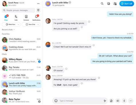 Обновление Skype сделало его похожим на современные мессенджеры