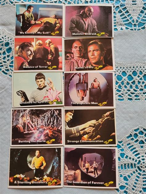 1976 Topps Star Trek Cards And Stickers R Scifi