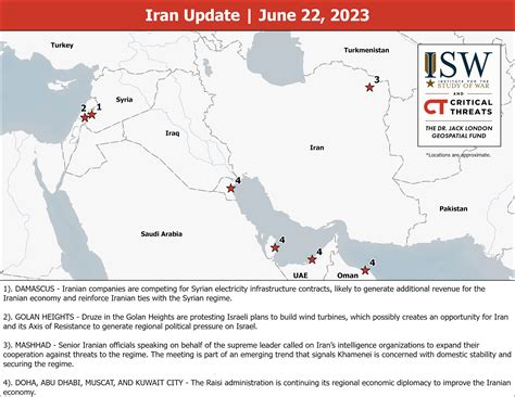 Iran Update June Institute For The Study Of War