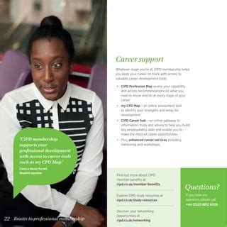 CIPD routes to professional membership brochure | PDF