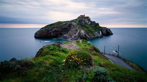 The Islet Of Gaztelugatxe On The Coast Of Biscay Basque Country