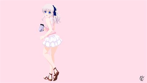 Anime Anime Girls Blue Eyes White Background Cartoon