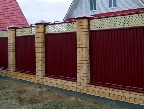 Модульные заборы для частного дома (105 фото) » НА ДАЧЕ ФОТО