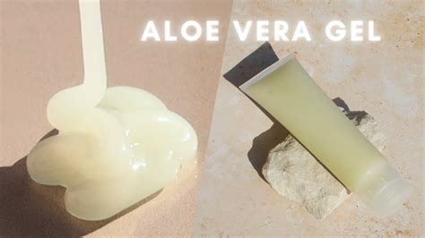 Diy Aloe Vera Gel For Soothing A Sunburn Youtube