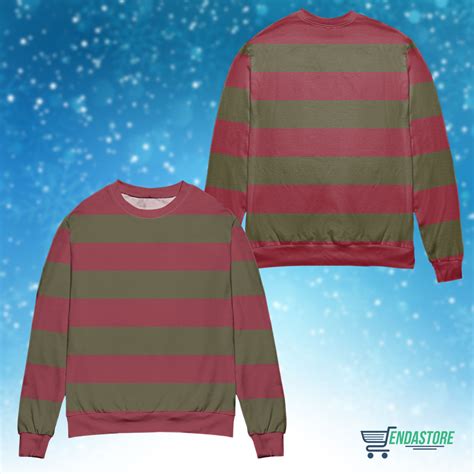 Freddy Krueger Christmas sweater - Endastore.com