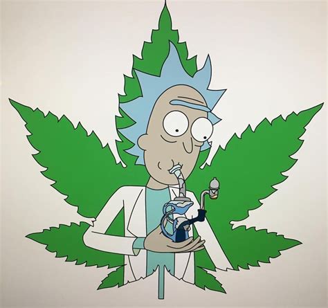 Weed Rick And Morty Background : Rick And Morty Smoking Weed Wallpapers ...