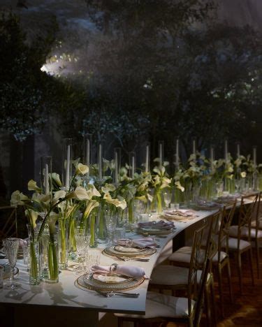 Midnight Garden Wedding Tablescape Design