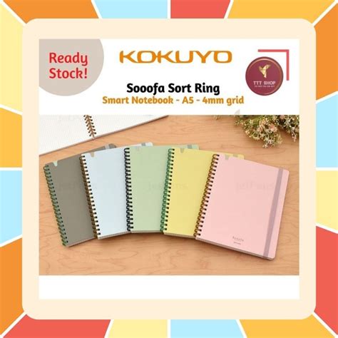 Kokuyo Sooofa Soft Ring Smart Notebook สินค้ารุ่น Premium ใหม่ล่าสุด