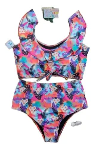 Biqu Ni Plus Size Cintura Alta Hot Pants Top Ciganinha Bojo Parcelamento Sem Juros