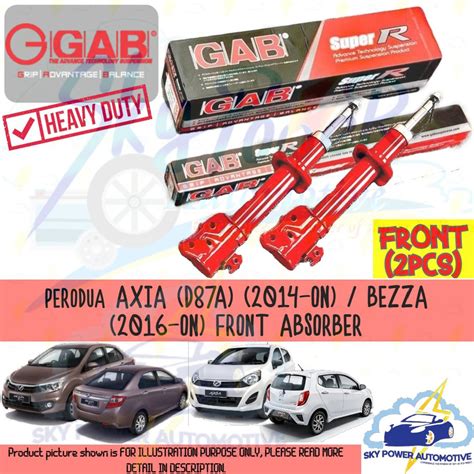 Perodua Axia Perodua Bezza Gab Super R Sport Premium Heavy Duty Gas