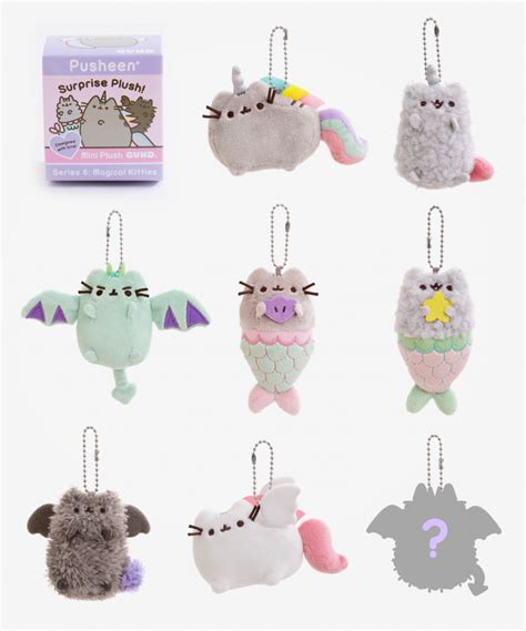 Pusheen Surprise Plush Mystery Box Series 6 Magical Kitties Fox And Lantern