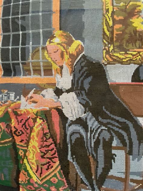 Gabriel Matsu Bucilla Painted Needlepoint Kit Etsy