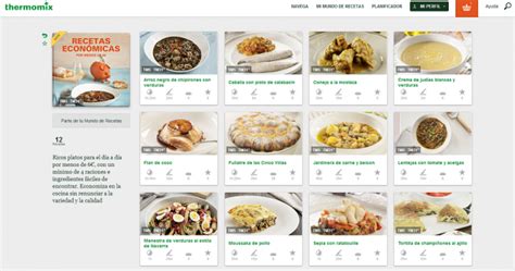 Thermomix y sus Recetas económicas Amigastronomicas