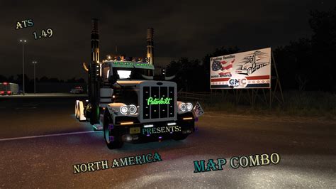 Ats Gmc Logistics North America Map Combo Youtube