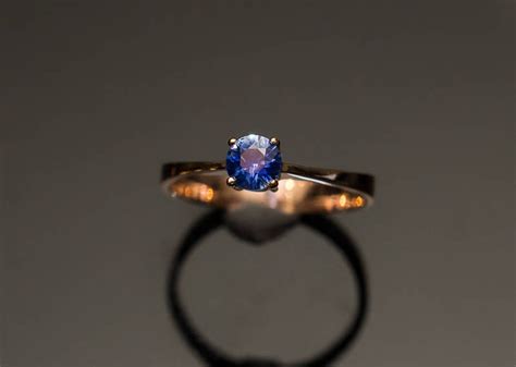 Blue Sapphire Engagement Ring Ceylon Sapphire Ring Blue - Etsy