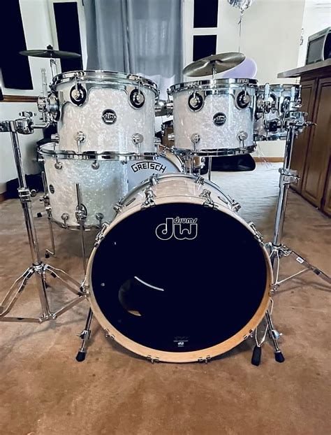 DW Performance Series 2021 - White Marine Pearl | Reverb