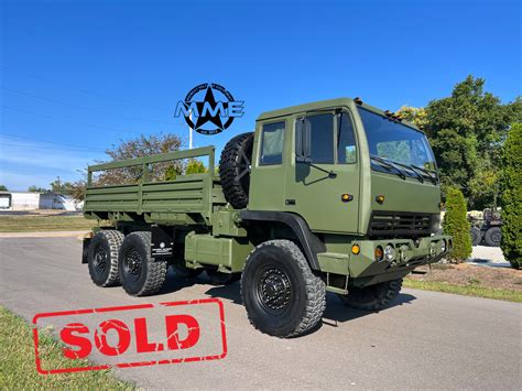 2003 Stewart And Stevenson M1083a1 Mtv 5 Ton 6 X 6 Military Cargo Truck