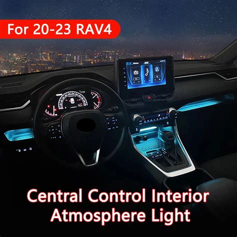 Luz De Ambiente Led Para Coche Toyota Rav Consola Central L