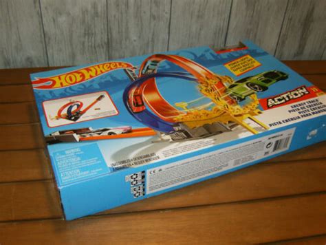 Hot Wheels Action Energy Track Set Toy Playset With Car Loops New Sealed 887961868180 EBay