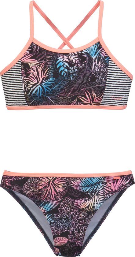 Protest KELLY JR Bikini Meisjes True Black Maat 104 Bol