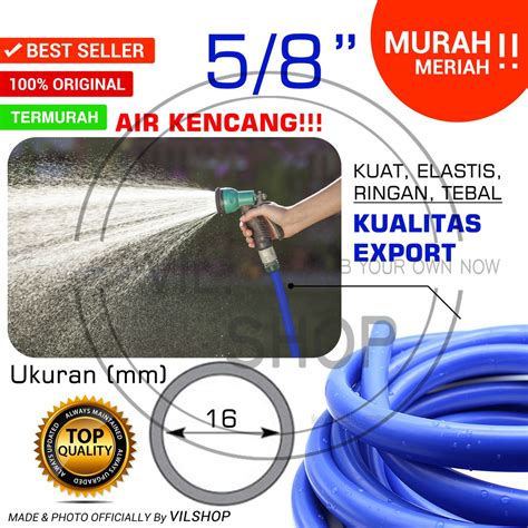 Jual Selang Air Silicone Selang Air Karet Inch Selang