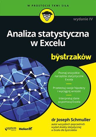 Analiza statystyczna w Excelu dla bystrzaków wydanie 4